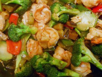 Broccoli Shrimp Stir Fry