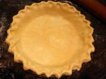 The uncooked pie crust